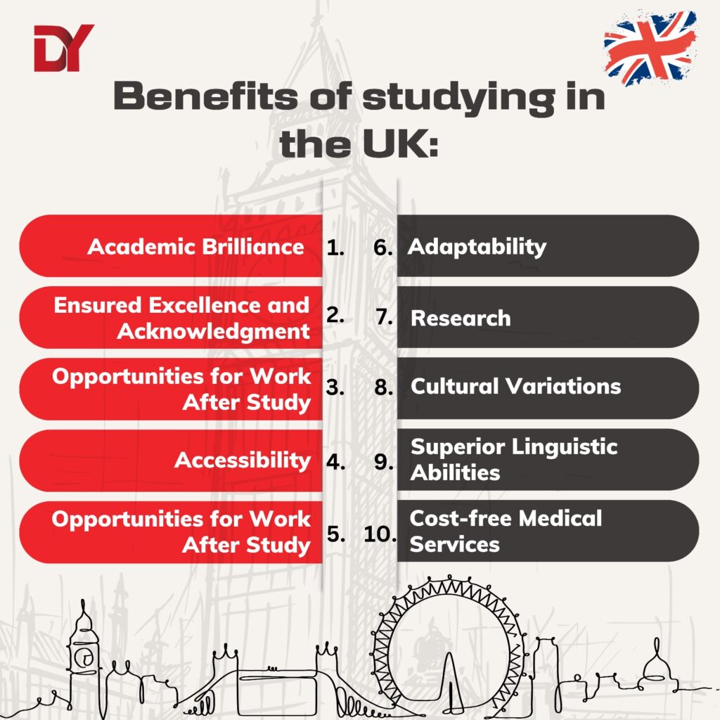 Benefits of studying in the UK