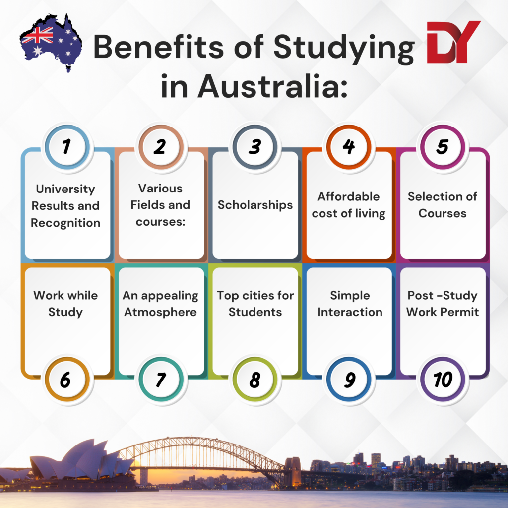Bemefits of studying in Australia