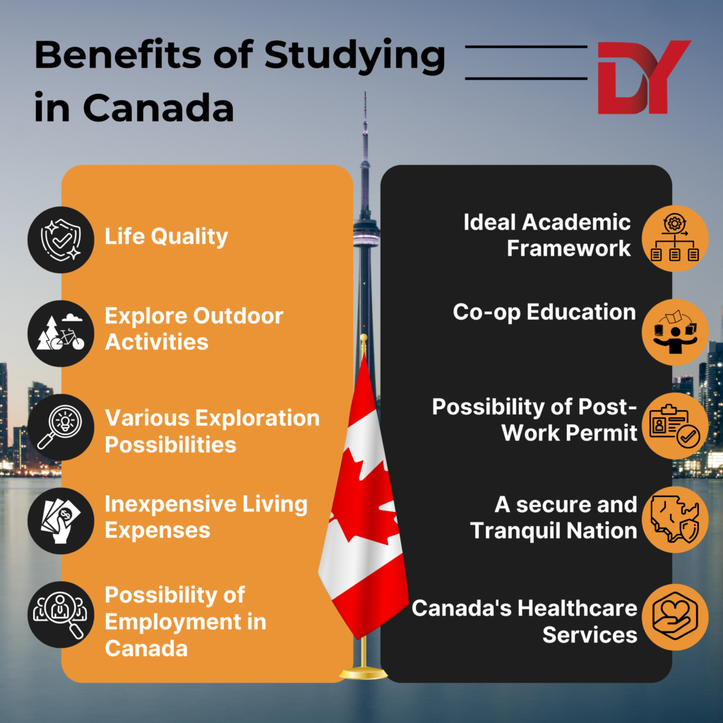 Benefits of studying in canada