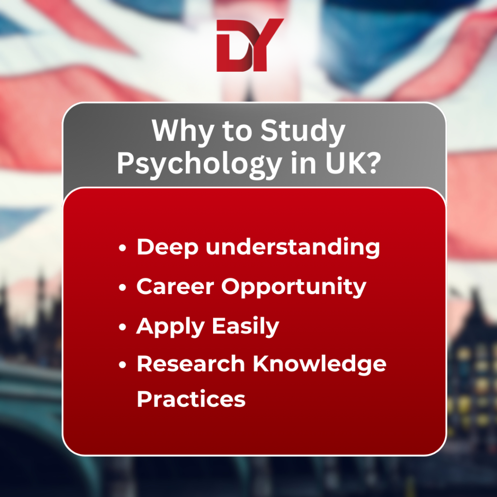 why study psychology in UK?