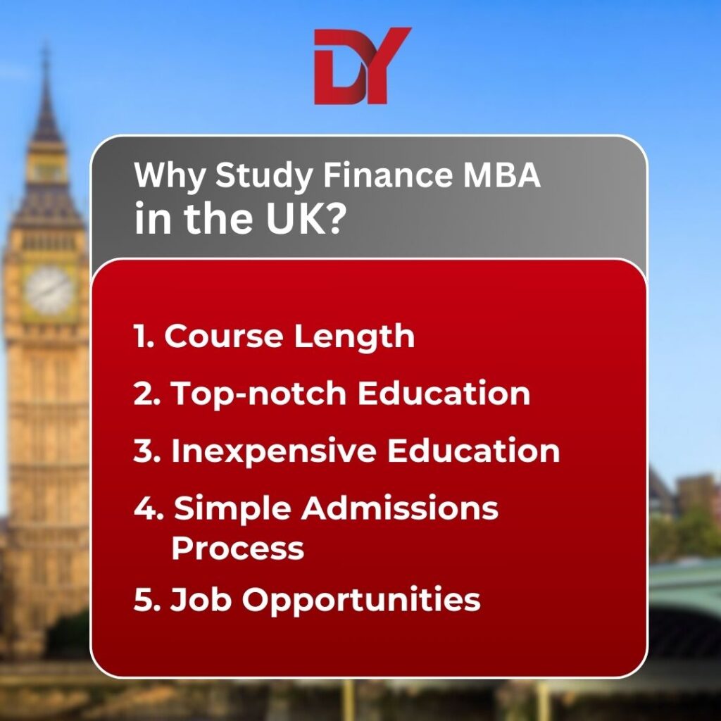 Why Study MBA Finance in the UK