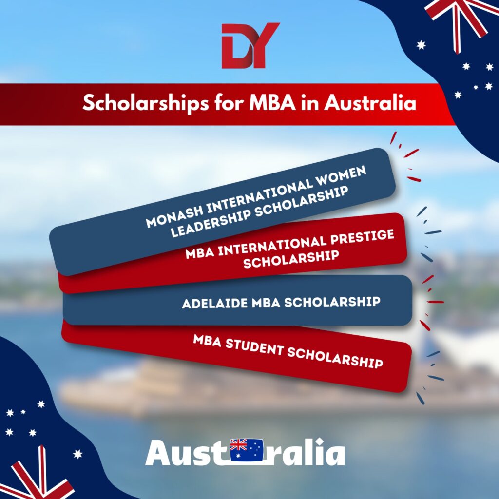 Scholarships for MBA in finance in Australia