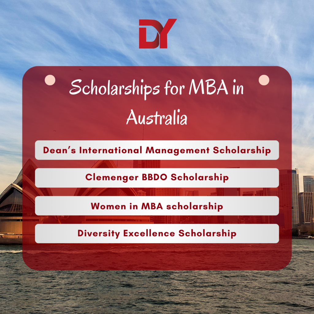 Scholarship MBA in Australia 