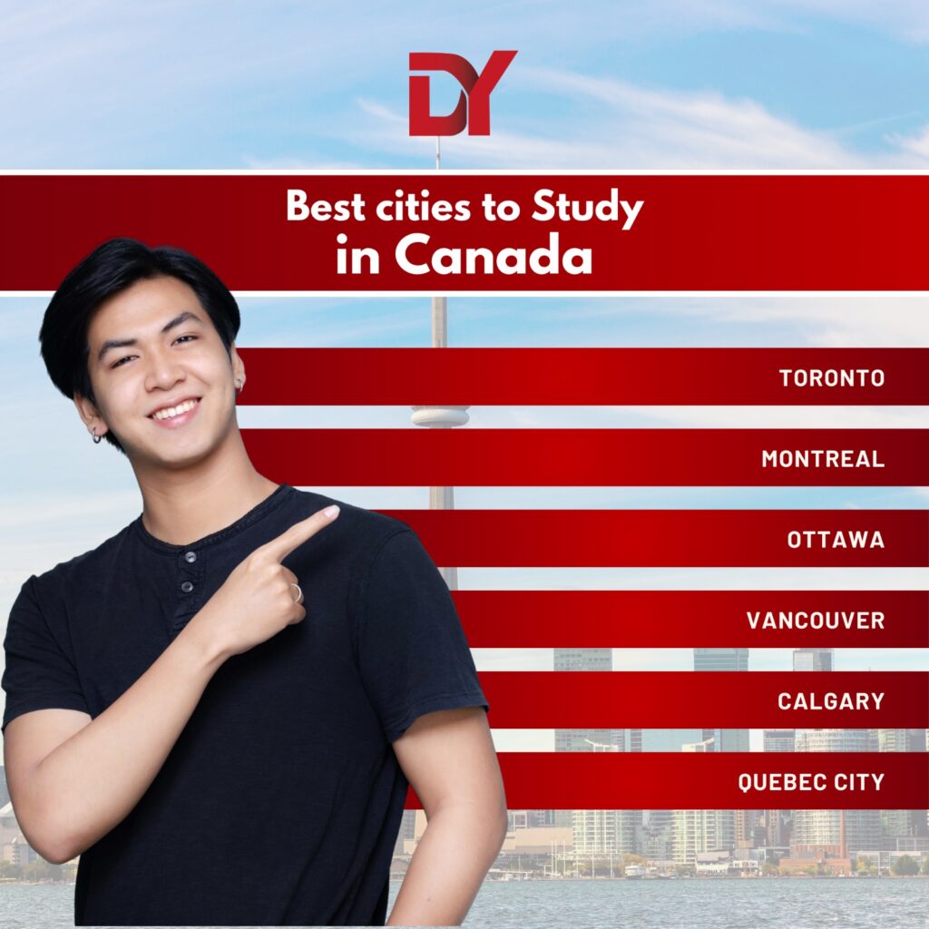 6 best cities to study in Canada