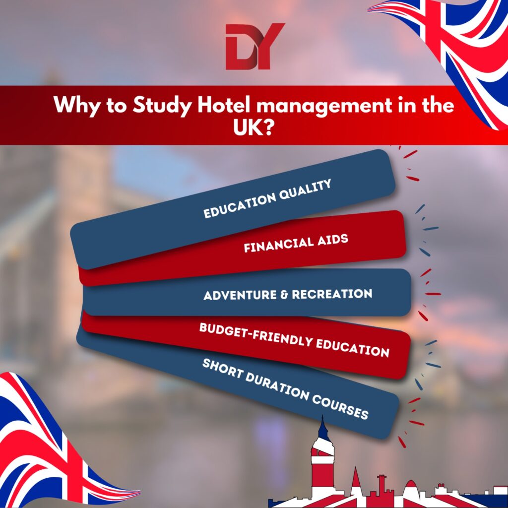 Why to study hotel mnagement in UK?