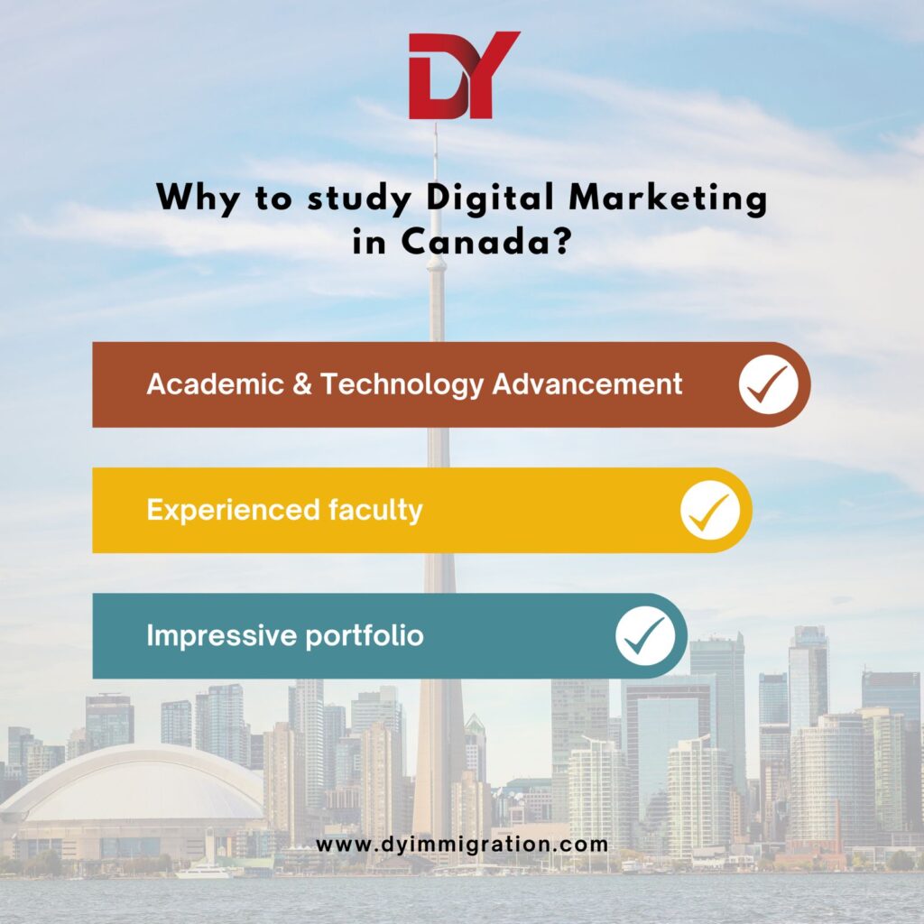 why study digital marketing in canada