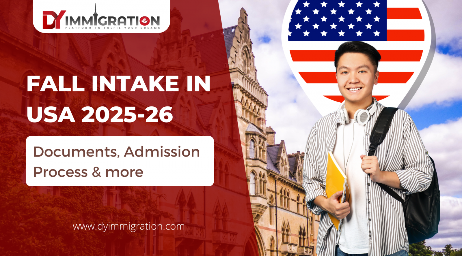 Fall intake in USA 2025-26