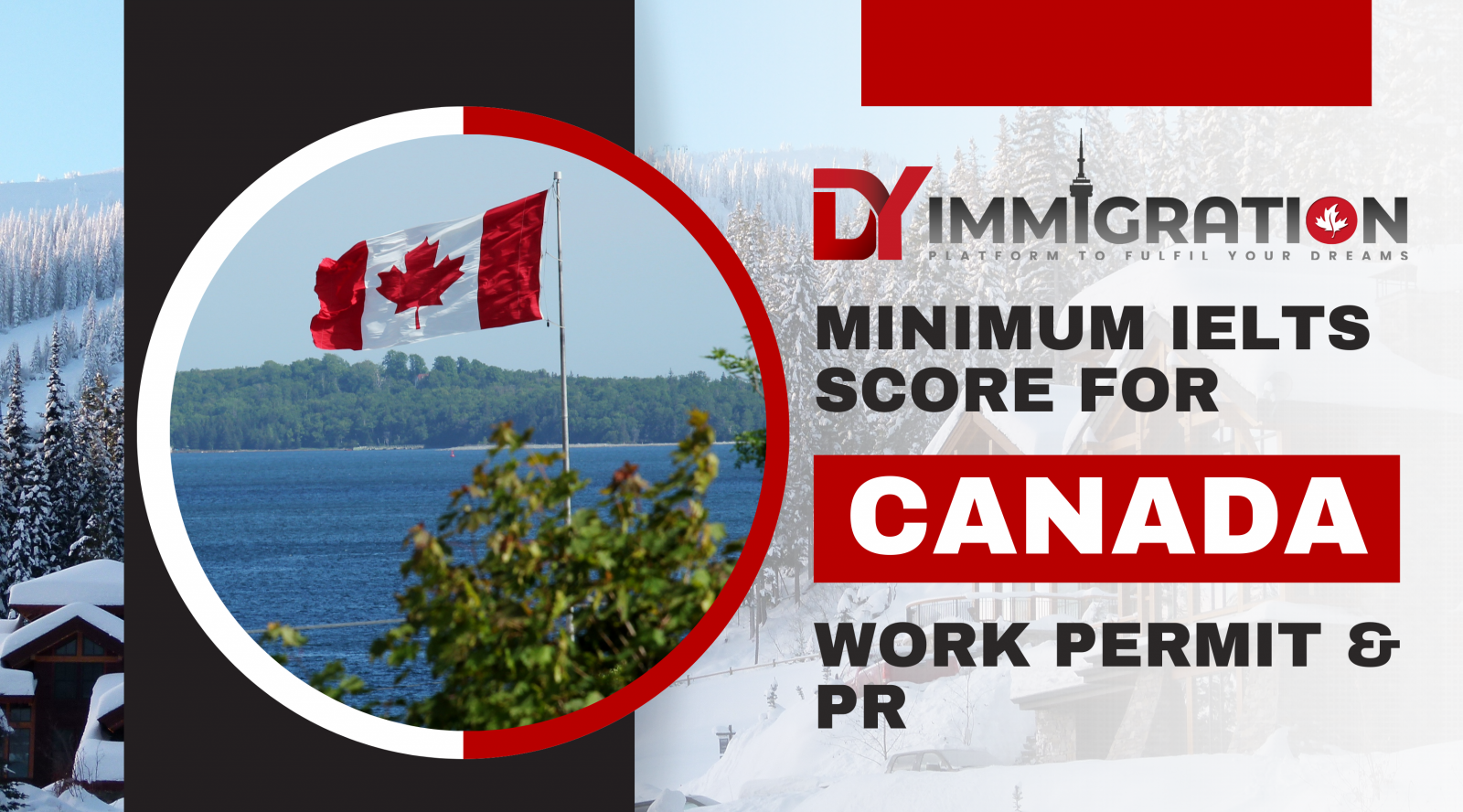 Minimum IELTS score for Canada Workpermit and PR